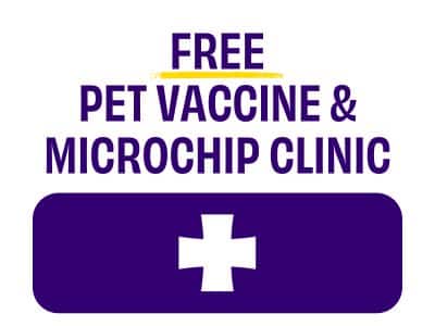 Free Pet Vaccinations & Microchips in Richmond